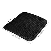 cheap Car Seat Covers-12V Heated Car Seat Cover Electric Heating Pad, USB, Cigarette Lighter, Hot Winter Warm Cushion, Auto Part