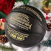 economico Sport e divertimento all&#039;aria aperta-un pallone da basket speciale per mostrare a tuo nipote quanto lo ami: regalo perfetto di dimensioni standard internazionali per il Super Bowl