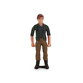 ieftine Jucării de Construit-desktop simulat sandbox scenă personaje decorațiuni fermieri reparatori crescători veterinari multiple seturi și figurine profesionale
