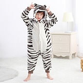 זול onesie pjs &amp; kigurumi-בגדי ריקוד ילדים חיה ביגוד שינה פיג&#039;מה אוברול תחפושת Onesie סוס נָמֵר חיה פיג&#039;מה אוברול פיג&#039;מת קיגורומי פיג&#039;מות תחפושת מצחיקה ל בנים ובנות קרנבל קָרִיקָטוּרָה