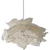 economico Luci Isola cucina-Lampadario di carta fatto a mano paralume nuvola creativo fai da te medievale retrò lampade a sospensione lampade sala da pranzo decorazioni camera da letto luci soggiorno 110-240v