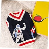 preiswerte Pullover-Hund Katze Pullover Jumper Mode Lässig Winter Warm Atmungsaktiv Weich Waschbar Bequem Outdoor Alltagstauglich Hundebekleidung for Bichon Frise Zwergspitz Baby Haustier Papillon Klein