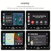 رخيصةأون محولات carplay-دونجل Carplay اللاسلكي لسيارات Carplay السلكية يتحول من سلكي إلى Carplay لاسلكي ويدعم قابس التحديثات عبر الإنترنت &amp; اللعب للسيارات منذ عام 2015 &amp; دائرة الرقابة الداخلية 10