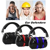 cheap Sports Headphones-Hunting 34dB Highest NRR Safety Ear Muffs Shooting Hearing Protector Noise cancelling headphones for Adult