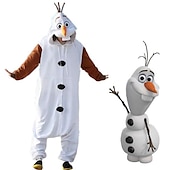 abordables Disfraces de mono-Niños Adulto Animal Vestimenta Nocturna Disfraz de mono Disfraz de carnaval Muñeco de Nieve Pijamas de una pieza Pijamas Kigurumi Disfraz divertido por Hombre y mujer Niños y niñas Navidad Carnaval