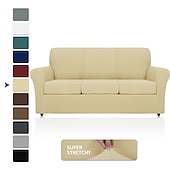 baratos Cobertura de Sofa-capas de sofá para cães de estimação com almofada sofá bordô, capas para sofá de dois lugares, em forma de l, 3 lugares, em forma de u, poltrona protetor de sofá lavável