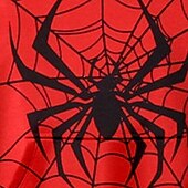 billiga Pojkens 3D-djur-Pojkar 3D SPIDER Huvtröja &amp; träningsbyxor Set Set Långärmad 3d-utskrivning Höst Vinter Aktiv Mode Häftig Barn 3-12 år Utomhus Semester Gata Normal