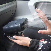 preiswerte Autoheizgeräte-Schnelles Aufheizen, 15 A, 200 W, 2-in-1-Auto-Heizventilator, Windschutzscheiben-Defroster, Demister-Wärmer, Handventilator