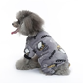 economico Pigiama-Prodotti per cani Prodotti per gatti Pigiami Di tendenza Informale Inverno Traspirante Morbido Lavabile Comodo Esterno Casual / quotidiano Abbigliamento per cani for Bichon Frise Pomeriana cuccioli