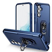 Недорогие Чехлы для Samsung-Чехол для Samsung Galaxy S23 Ultra Plus FE A14 A54 военного класса двухслойный противоударный тяжёлый защитный чехол встроенный вращающийся магнитный кольцевой держатель