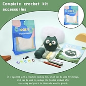 economico Giochi innovativi-kit all&#039;uncinetto per principianti, kit per principianti all&#039;uncinetto con video tutorial, kit all&#039;uncinetto per principianti per adulti e bambini, kit per lavorare a maglia per principianti lo stesso