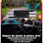 preiswerte Autofestplattenrekorder-KG330 1080p Neues Design / HD / mit Rückfahrkamera Auto dvr 170 Grad Weiter Winkel 2 Zoll IPS Autokamera mit GPS / Nachtsicht / G-Sensor 6 Infrarot-LEDs Auto-Recorder