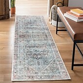 preiswerte Küchenteppiche &amp; Matten-Mandala-Bohemien-Küchenmatte, Läufer, rutschfester, ölbeständiger Teppich, Innen- und Außenmatte, Schlafzimmer-Dekoration, Badezimmermatte, Eingangsteppich, Fußmatte