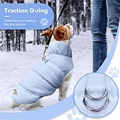 abordables Manteaux-Chien Chat Manteau Veste Gilet Mode Fête Hiver Chaud Respirant Doux Lavable Confortable Noël Halloween Extérieur Décontracté Quotidien Vêtements pour Chiens for Bichon Frisé Spitz Nain Bébé Animal