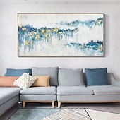 Недорогие Абстрактные картины-Mintura абстрактные картины маслом ручной работы на холсте, настенное художественное украшение, современная картина для домашнего декора, рулонная безрамная нерастянутая картина