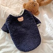 お買い得  犬の服とアクセサリー-犬用 猫用 スウェットシャツ かわいいスタイル カジュアル 冬 ウォーム 高通気性 ソフト 洗濯可 快適 アウトドア カジュアル／普段着 犬服 for ビジョンフリーゼ ポメラニアン 赤ちゃんサイズ パピヨン Small