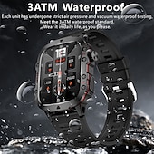 cheap Smartwatch-iMosi QX11 Smart Watch 1.96 inch Smartwatch Fitness Running Watch Bluetooth Pedometer Call Reminder Activity Tracker Compatible with Android iOS Women Men Hands-Free Calls Waterproof Media Control