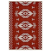 preiswerte Küchenteppiche &amp; Matten-Geometrischer abstrakter Läuferteppich, Küchenmatte, rutschfester, ölbeständiger Teppich, Innen- und Außenmatte, Nachttisch, Schlafzimmer, Dekor, Badezimmermatte, Eingangsteppich, Fußmatte