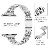 halpa Apple Watchin rannekkeet-Koru rannekoru Yhteensopiva Apple Watchin ranneke 38mm 40mm 41mm 42mm 44mm 45mm 49mm Naisten Kimallus Kristalli Ruostumaton teräs Kellon vaihtoranneke varten iwatch Ultra 2 Series 9 8 7 SE 6 5 4 3 2 1