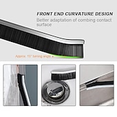 cheap Bathroom Gadgets-4Pcs Gap Cleaning Brush Ginsco Hard Bristle Brush for Cleaning Crevice Cleaning Tool Multifunctional Brushes for Household Use Small Cleaning Brush for Shutter Door Window Track Kitchen
