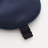 baratos Acessórios de cama-Máscara de olho de seda pura natural 100% real com alça ajustável para dormir, cobertura de sombra de sono de seda amoreira dupla face, bloqueia a luz e reduz os olhos inchados