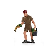 ieftine Jucării de Construit-desktop simulat sandbox scenă personaje decorațiuni fermieri reparatori crescători veterinari multiple seturi și figurine profesionale