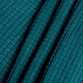 abordables Cubierta de sillón y silla sin brazo-Funda para sillón giratorio de barril de jacquard, funda elástica color burdeos para sillón giratorio, funda para sofá, funda para sillón de club redondo moderno