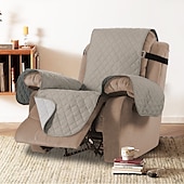 economico Copertura per reclinabile-copripoltrona reclinabile impermeabile bordeaux trapuntato per grande poltrona reclinabile coprisedile reversibile lavabile protettore con cinghie elastiche regolabili per bambini animali domestici