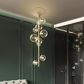 cheap Globe Design-LED Chandeliers 6/7/10 Heads Cluster Globle Design Balloon Design Chandeliers for Dining Room Bedroom Pendant Lamps 110-240V