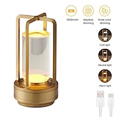 cheap Table Lamps-RGB Remote Control Cross Colorful Charging Table Light Outdoor Camping Light USB Charging  1PC