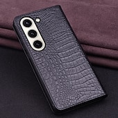 economico Cover Samsung-telefono Custodia Per Samsung Galaxy Z Fold 5 Custodia ad adsorbimento magnetico A calamita Protettivo per tutto il corpo Resistente agli urti vera pelle