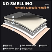 baratos Capas para bancos de automóveis-Capa de Assento Aquecido para Carro 12V Aquecimento Rápido em 30s Aquecedor de Assento Universal para Carro Almofada de Aquecimento de Tecido Grosso e Durável