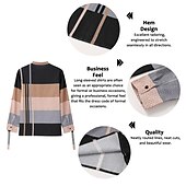 cheap Geometric Pattern-Men&#039;s Striped Geometric Pattern Geometry Shirt Button Up Shirt Long Sleeve Fashion Streetwear Designer Casual Going out Summer Spring Fall Stand Collar Print Blue-Green Yellow Black / Purple Red