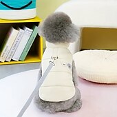 billige Gensere-Hunder Katter Gensere Jumper Bedårende Fritid Vinter Varm Pustende Myk Vaskbar Bekvem utendørs Fritid / hverdag Hundeklær for Bichon Frisé Pommeran ungt kjæledyr Sommerfugl Small