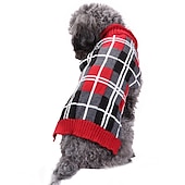 ieftine Pulovere-Câini Pisici Pulovere Jumper Epocă Casual Iarnă Respirabil Απαλό Lavabil Comfortabil În aer liber Casul / Zilnic Îmbrăcăminte pentru câini for Bichon Frise Pomeran un Animalut Fluture Small