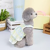cheap Dresses-Dog Cat Dress Cute Sweet Soft Comfortable Dailywear Casual Daily Dog Clothing for Husky Labrador Alaskan Malamute Golden Retriever Dalmatian