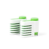 abordables Ustensiles pour fruits &amp; légumes-Trancheuse à pain et coupe-gâteau à 5 couches, outil de cuisine créatif pour trancher et couper sans effort, 2 pièces, 1,96x1,77 pouces