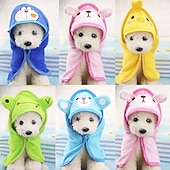 economico Abbigliamento e Accessori per Cani-Prodotti per cani Prodotti per gatti Telo da bagno Accappatoio asciutto per cani stile sveglio Comodo Inverno Traspirante Morbido Lavabile Comodo Esterno Casual / quotidiano Abbigliamento per cani