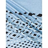 billige Strikke kjoler-kvinners fritidskjole midikjole blå rosa grå langermet geometrisk trykk print vinter høst turtleneck basic casual høstkjole 2023 s m l xl xxl 3xl 4xl 5xl