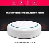 levne Vysavače-automatický chytrý domácí mop zametací stroj robot čistič vysavač prachu z podlahy vlasy usb/baterie