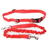 economico Collari, pettorine e guinzagli per cani-Prodotti per cani Prodotti per gatti Guinzagli Regolabile Portatile Duraturo Esterno Marcia Tinta unita