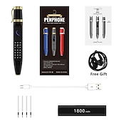 זול מצלמות רשת IP פנימיות-k07 plus mini עט טלפון נייד עט כפול מצלמת sim מאוורר Bluetooth חייגן רדיו מקליט קסם קול טלפון סלולרי זמן המתנה ארוך