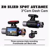 preiswerte Autofestplattenrekorder-KG330 1080p Neues Design / HD / mit Rückfahrkamera Auto dvr 170 Grad Weiter Winkel 2 Zoll IPS Autokamera mit GPS / Nachtsicht / G-Sensor 6 Infrarot-LEDs Auto-Recorder