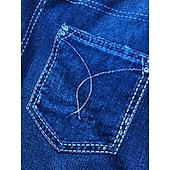 olcso Sima leggings-női divatos harisnya leggings bokáig érő nadrág alkalmi hétvégi rugalmas egyszínű pocakkontroll popsi emelő magas derék vékony kék 2xl