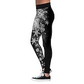preiswerte Weihnachtskostüme für Erwachsene-Weihnachtsmann Leggins Jogginghosen Damen Weihnachten Heiligabend Weihnachten Erwachsene Weihnachten Silvester Hosen