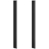 cheap Indoor Wall Lights-Ultrathin Up and Down LED Wall Lights Single Installation of Two Black LED Wall Lamps Modern Wall Lamp Lndoor Wall Lamp Wall Decoration AC110V AC220