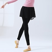 お買い得  練習用の服-アクティブウェア パンツ ピュアカラー スプライシング 女性用 性能 訓練 ハイウエスト ポリエステル