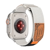 Χαμηλού Κόστους Ζώνες Apple Watch-Sport Loop Συμβατό με Ζάντα ρολογιού Apple Watch 38mm 40mm 41mm 42mm 44mm 45mm 49mm Ρυθμιζόμενο Αναπνέει Νάιλον Ανταλλακτικό λουράκι ρολογιού για iwatch Series Ultra 8 7 SE 6 5 4 3 2 1