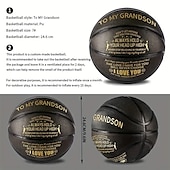 economico Sport e divertimento all&#039;aria aperta-un pallone da basket speciale per mostrare a tuo nipote quanto lo ami: regalo perfetto di dimensioni standard internazionali per il Super Bowl
