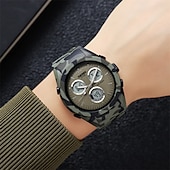 preiswerte Digitaluhr-SKMEI Herren Digitaluhr Modisch Lässige Uhr Armbanduhr leuchtend Stopuhr Wecker Countdown TPU Beobachten